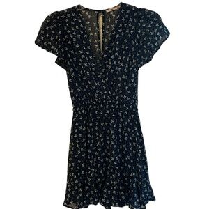 Blue Floral Dress Size XXS